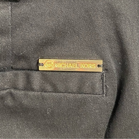 MICHAEL MICHAEL KORS / Black Dress Ankle Pants Size 4 - Picture 7 of 13